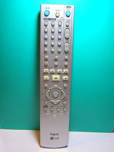 【中古】 LG DVD・HDDレコーダーリモコン 6711R1N215A