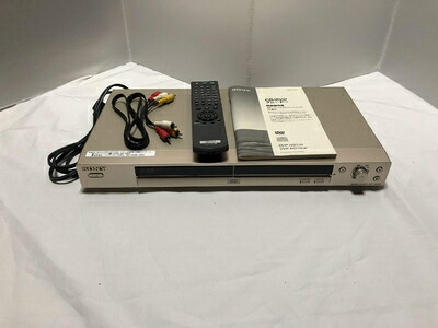 【中古】 SONY DVP-NS530-N DVDプレーヤー(ゴールド)
