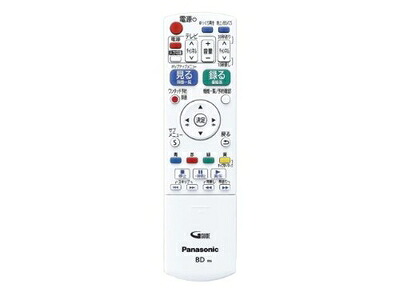 【中古】 Panasonic ブルーレイディスクレコーダー用リモコン N2QAYB000917
