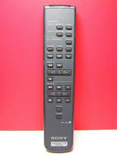 【中古】 SONY オーディオリモコン RM-J920