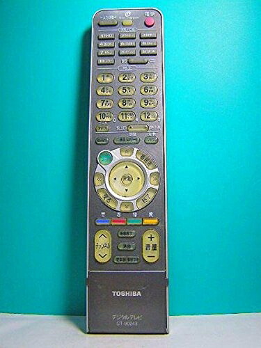【中古】 東芝 デジタルテレビリモコン CT-90243