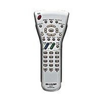 【中古】 読みやすい[SHARP] オプション・摺り切る品 【0106380166】 液晶テレビ受像機用 遠隔操作