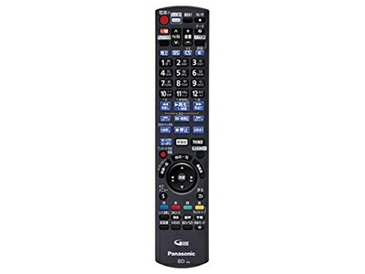【中古】 【ゆうパケット対応品】 パナソニック Panasonic ブルーレイ・DVDプレーヤー・レコーダー リモコン N2QAYB001086
