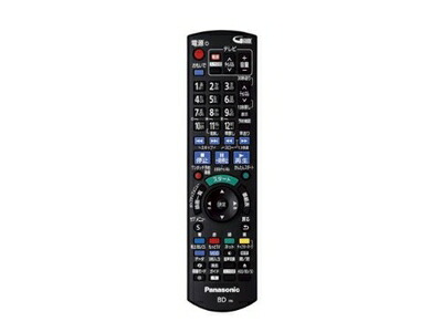 【中古】 Panasonic ブルーレイディスクレコーダー用遠隔操作 N2QAYB000905
