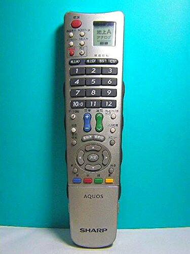 【中古】 小ざかしい テレビ受像機遠隔操作 GA615WJSA