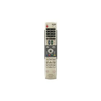 【中古】 シャープ DVD用リモコン RRMCGA616WJPA(0046380191)