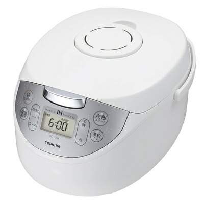 【中古】 東芝 炊飯器 5.5合 IHジャー炊飯器 保温白米24時間 RC-10HK(W) ホワイト かまど銅コート 釜 一人暮らし 二人暮らし ファミリー 入学・入園 新社会人 9,293円