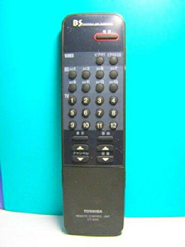 【中古】 東芝 テレビリモコン CT-9609