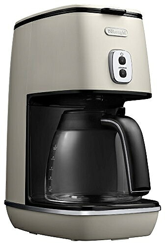 【中古】 De'Longhi (デロンギ) ドリップコーヒーメーカー ディスティンタ ICMI011J-W レギュラーコーヒー 6杯用 チタンコートフィルター アロマモード [ホワイト] デロンギファミリー登録で3年