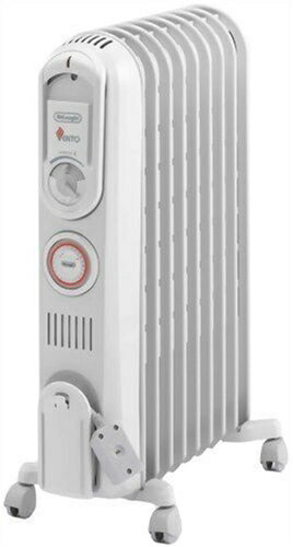 【中古】 DeLonghi オイルラジエターヒーター F字型フィン9枚 【3～8畳用】 V550912EFS