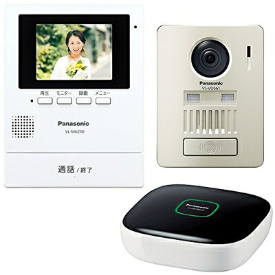 【中古】 パナソニック ワイヤレステレビドアホン(管する親機+無線電話玄関番機+介護ホーム社会的単位) VL-SGZ30K
