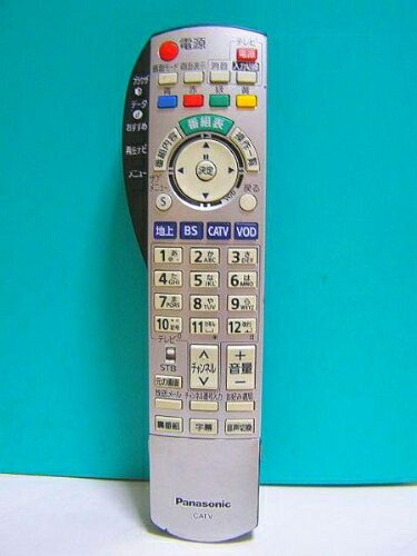 【中古】 パナソニック CATV遠隔操作 EUR7663Z20