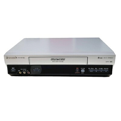 【中古】 パナソニック ビデオデッキ NV-HV72G-S｜Haute Produit
