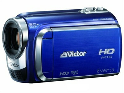 【中古】 JVCケンウッド ビクター 60GBハードディスクムービー ブル- GZ-HD300-A