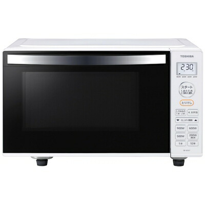 【中古】 東芝 電子レンジ 単機能 一人暮らし 17L フラットテーブル ER-WS17(W) ホワイト 入学・入園 新社会人