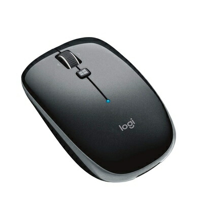 【中古】 ロジクール ワイヤレスマウス 無線 薄型 M557GR Bluetooth 6ボタン グレー 国内正規品