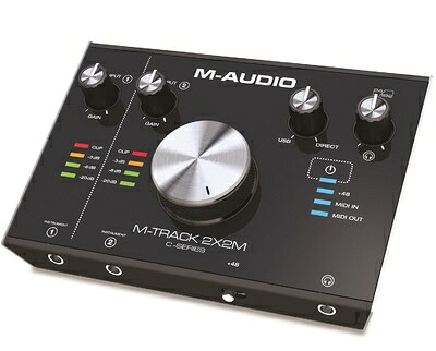 【中古】 M-Audio 24bit/192kHz USB オーディオMIDIインターフェイス M-Track 2X2M