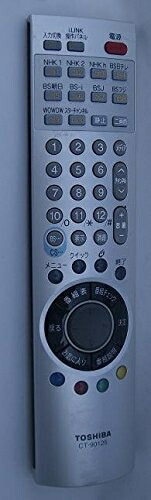 【中古】 東芝 テレビ受像機遠隔操作 CT-90125