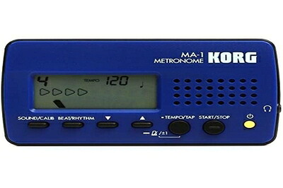 【中古】 KORG メトロノーム MA-1 BLBK ブルー ブラック