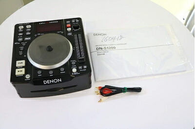【中古】 DENON DN-S1200 CD/USBメディアプレーヤー&コントローラー ブラック