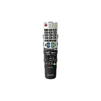 【中古】 読みやすい 液晶テレビ受像機用遠隔操作 RRMCGB007WJSA(0106380376)