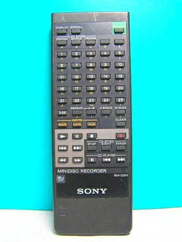 【中古】 ソニー オーディオ遠隔操作 RM-D3M