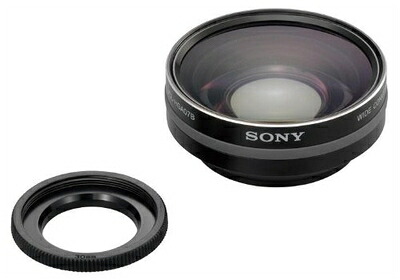 【中古】 ソニー SONY ビデオカメラ用 ワイドコンバージョンレンズ HANDYCAM HDR-CX550V/XR550V/CX370V/XR350V/CX170/XR150対応 VCL-HGA07B|Haute Produit
