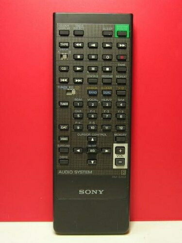 【中古】 SONY オーディオリモコン RM-S303