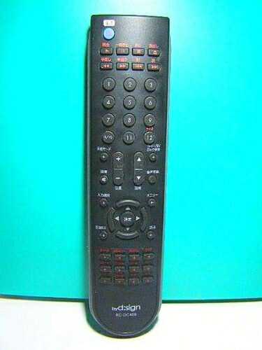 【中古】 byd:sign テレビリモコン RC-DC40B