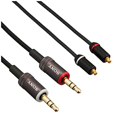【中古】 ソニー ヘッドホンリケーブル MUC-M12BL2 : 1.2m 3極ミニプラグ バランス接続対応 MUC-M12BL2｜Haute Produit