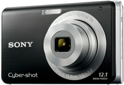 【中古】 ソニー SONY デジタルカメラ Cybershot W190 (1210万画素/光学x3/デジタルx6/ブラック) DSC-W190/B|Haute Produit