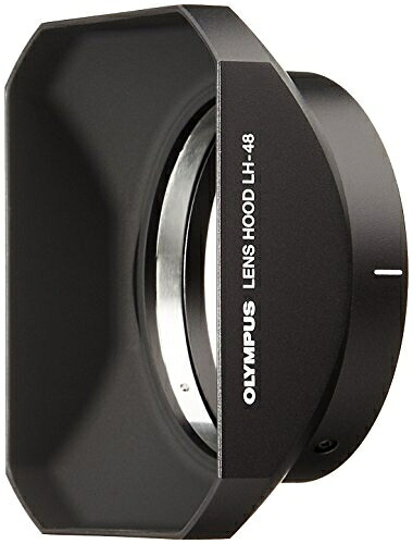 【中古】 OLYMPUS 単焦点レンズ M.ZUIKO DIGITAL ED 12mm F2.0用 メタルレンズフード LH-48 BLK|Haute Produit