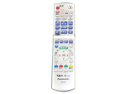 【中古】 Panasonic DVDビデオレコーダー用リモコン N2QAYB000347