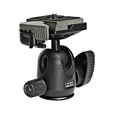 【中古】 Manfrotto 自由雲台 ミニボール雲台ラピットコネクトシステムRC2付き アルミニウム製 494RC2|Haute Produit