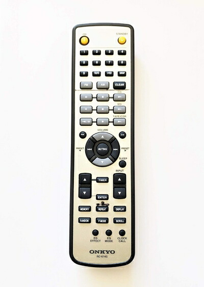 【中古】 ONKYO オーディオリモコン RC-614S