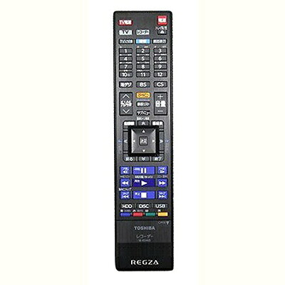 【中古】 東芝REGZAブルーレイディスクレコーダー用リモコンSE-R0467(東芝部品コード：79106710)