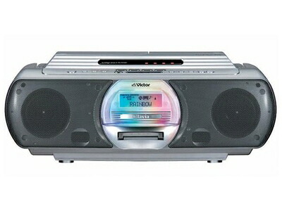 【中古】 JVC RC-G1MD-S CD-MD携帯型取り合わせ しろがね色
