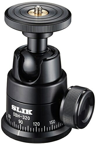 【中古】 SLIK 雲台 SBH-320 BK N 自由雲台型 ブラック 200940