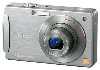 【中古】 パナソニック デジタルカメラ LUMIX (ルミックス) ストーンシルバー DMC-FX500-S｜Haute Produit
