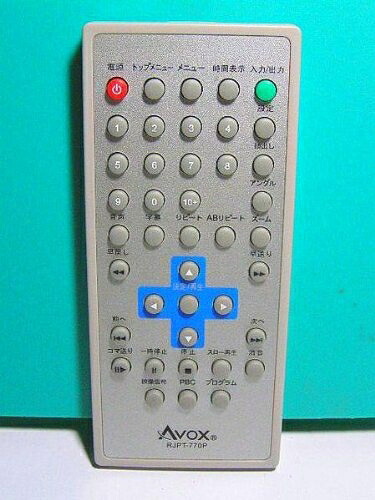 【中古】 セントレードM.E. DVDリモコン RJPT-770P