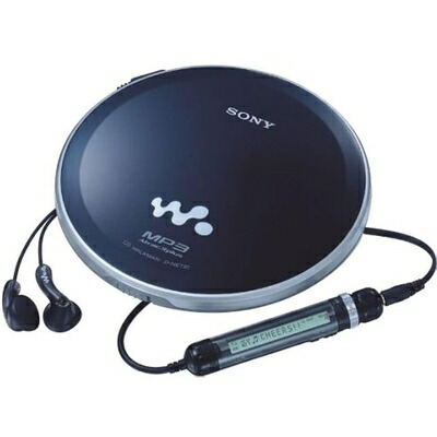 【中古】 SONY CDウォークマン 黒いこと D-NE730 B