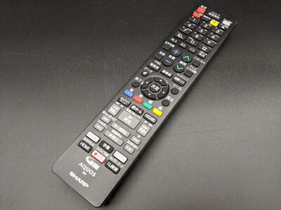【中古】 【ゆうパケット対応品】シャープ[SHARP]　オプション・消耗品　【0046380275】　ブルーレイディスクレコーダー用　リモコン（BD-ＵＴ3100　BD-UT2100　BD-UT1100）