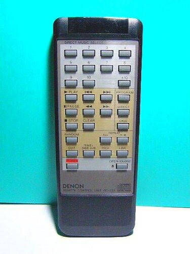 【中古】 DENON オーディオリモコン RC-233｜Haute Produit