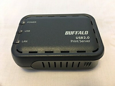 【中古】 BUFFALO 双方向通信対応プリントサーバ LPV3-U2S