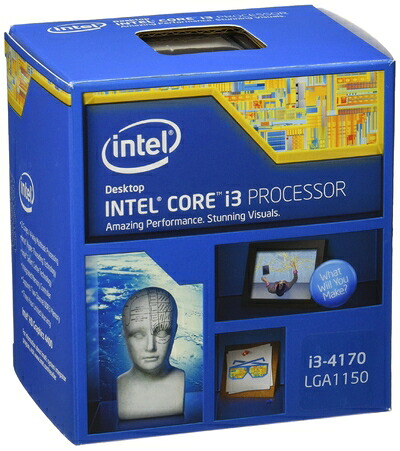 【中古】 Intel CPU Core i3-4170 3.70GHz 3Mキャッシュ LGA1150 BX80646I34170 【BOX】｜Haute Produit