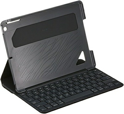 【中古】 ロジクール 経口避妊薬鍵盤 iK1052BK 黒いこと Bluetooth 鍵盤一体型入れもの iPad 第5時人 FOLIO 国内置き目品 2年歳製造業者