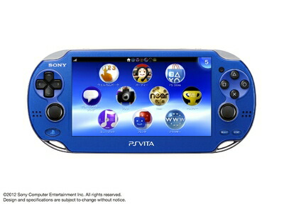 【中古】 PlayStationVita Wi-Fiモデル サファイア・ブルー (PCH-1000 ZA04) 【メーカー生産終了】