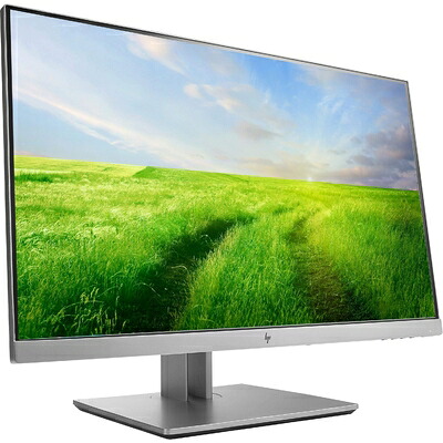 【中古】 【超薄型ベゼル?ビジネスシーン最適?】HP 23インチワイドLED液晶モニター E233 IPSパネル 1920x1080（フルHD） 16:9 画面回転 高さ調整 ディスプレイ DisplayPort/HDMI対応
