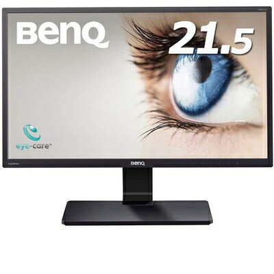 【中古】 BenQ 管する 見せびらかす GW2270HM 21.5in/盛りだくさん固定ディスク/AMVA+/HDMI,VGA,DVI端子
