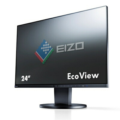 【中古】 EIZO FlexScan 24.1インチ カラー液晶モニター ( 1920×1200 / IPSパネル / 5ms / ノングレア ) EV2455-BK|Haute Produit